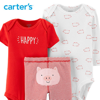 Carter's 婴儿连体衣裤子新年服套装