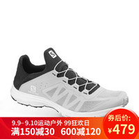 萨洛蒙（Salomon）男款轻便防护溯溪鞋 涉水凉鞋 AMPHIB BOLD 19新品 406817浅灰色 UK9.5(44)