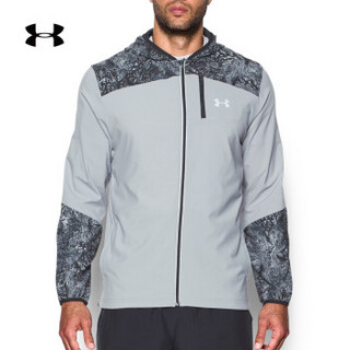 Under Armour 安德玛 UA男子Storm Run印花跑步夹克-1289752 灰色035 XL