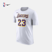 NBA-Nike 湖人队 詹姆斯 DRY 男子 运动短袖T恤 AR4888-109 图片色 2XL