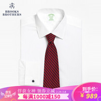 Brooks Brothers/布克兄弟男士Supima棉免烫正装衬衫1000006768 1001-白色 16/34