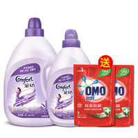 金纺 怡神薰衣草衣物护理剂(4L+2.5L+奥妙洗衣液480g*2或金纺柔顺剂502ml*2)