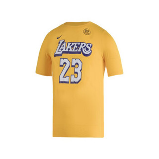 NBA 童装 城市版 湖人队 Dri-FIT 大童 短袖T恤 图片色 S