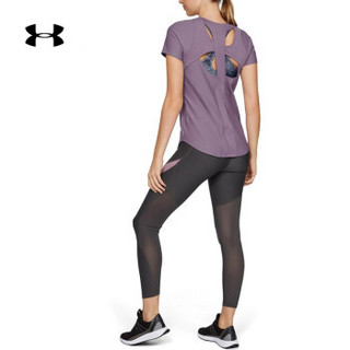 Under Armour 安德玛官方 UA女子 Vanish 运动短袖T恤-1328826 紫色521 XL