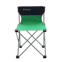 Discovery2016春夏新品自驾垂钓沙滩公园休闲折叠椅DEAE80143 石绿/藏蓝
