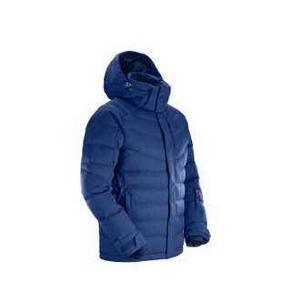 萨洛蒙（Salomon）男款保暖防风防水雪服ICETOWN JKT M 深蓝色403900 M