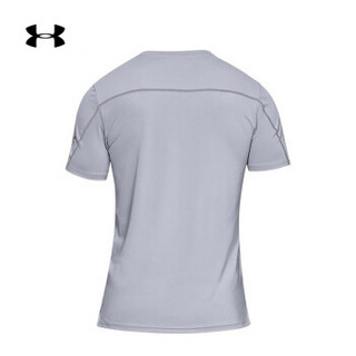 安德玛官方 UA Iso-Chill 男子 运动短袖T恤 Under Armour-1343682 灰色011 XXL