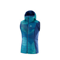 萨洛蒙（Salomon）女款户外防风轻便棉服DRIFTER MID VEST W 深蓝色404195 M