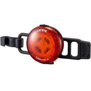 猫眼（CATEYE）SL-NW100骑行尾灯同步智能刹车 USB充电山地车警示尾灯 小圆灯