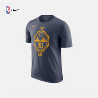 NBA-Nike 勇士队 库里 City Edition Dry-FIT 短袖T恤 AO0887-4 图片色 3XL