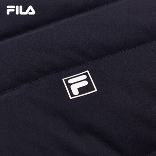 FILA 斐乐官方 女子羽绒服 2019冬季新款运动宽松梭织羽绒服 RD宝蓝-NV 160/80A/S