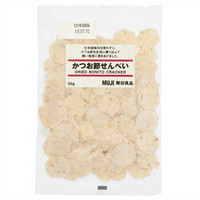 无印良品 MUJI 鲣鱼味仙贝（膨化食品） 50g