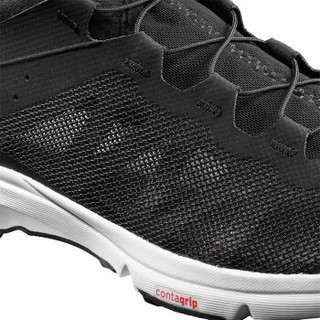 萨洛蒙（Salomon）男款轻便防护溯溪鞋 涉水凉鞋 AMPHIB BOLD 19新品 406820黑色 UK7(40.5)