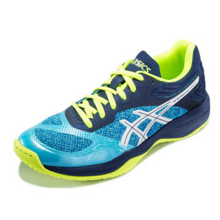 ASICS/亚瑟士 女排球鞋缓震透气跑步鞋NETBURNERBALLISTIC 1052A002 蓝色 39.5