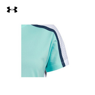 安德玛官方UA SPWW Highlight女童运动短袖T恤Under Armour-1330276 蓝色361 童L