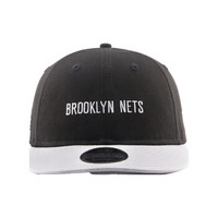 NBA-New Era 中国赛 篮网队 字母刺绣潮帽 运动嘻哈棒球帽 帽子 图片色 S(54-56CM)