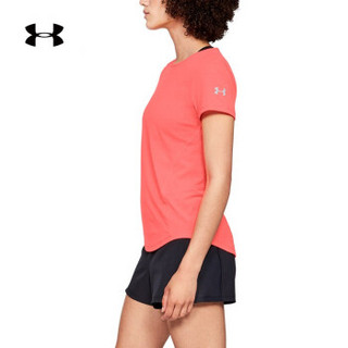 Under Armour 安德玛 UA女子 Swyft短袖运动T恤-1318421 橙色877 L