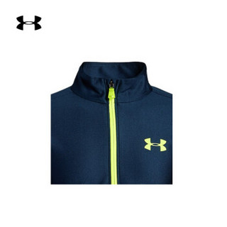 安德玛官方 UA Tech 男童 1/2 拉链运动夹克 Under Armour-1328998 深蓝色408 童XL