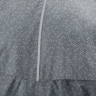萨洛蒙（Salomon）男款透气轻量皮肤衣AGILE WIND JKT M C11178灰色 M