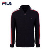 斐乐FILA 外套夹克棒球服男装2018春季新款立领运动服 传奇蓝-NV 175/96A(L)