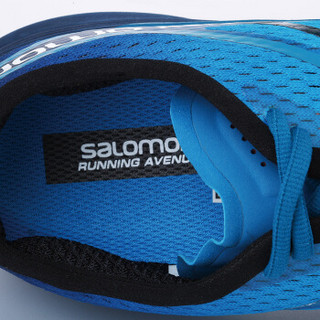 萨洛蒙（Salomon） 男款城市减震防滑透气马拉松跑鞋 SONIC RA PRO 浪花蓝402436 UK7(40 2/3)