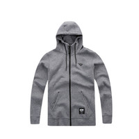 PONY/波尼男子秋冬新款开衫运动休闲卫衣73M2JA04 深麻灰 XL