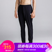 DESCENTE迪桑特男裤 ACTIVE运动版型 男子针织长裤 D8331TKP69 黑色-BK XL(180/88A)