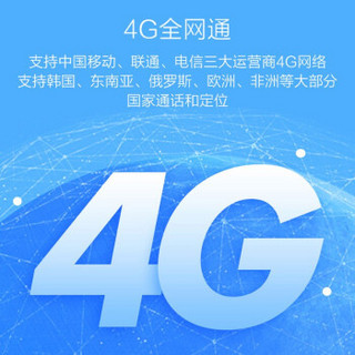 360儿童 电话手表P1W920全网通4G智能学生手表高清双摄200W 樱花粉（送表带+挂坠+充电头+贴膜））