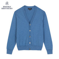 Brooks Brothers/布克兄弟Supima棉V领针织开衫1000032801 4003-深蓝色 M