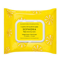 丝芙兰（SEPHORA） 卸妆巾系列25片装 柑橘