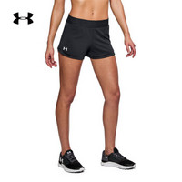 Under Armour 安德玛 UA女子Speedpocket短裤-1319509 黑色001 XS