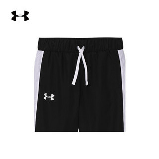 安德玛官方 UA Woven Joggers 女童运动长裤 Under Armour-1347739 黑色001 童XS