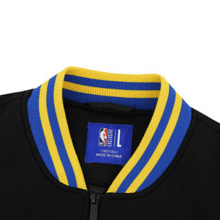 NBA 新款 勇士队 舒适保暖加厚棒球服 夹克外套 男 图片色 S