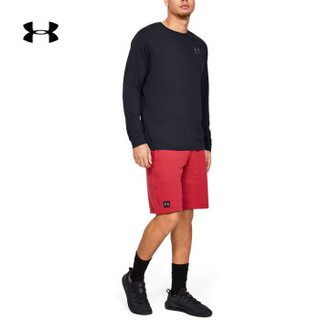 安德玛官方 UA Sportstyle 男子 运动长袖T恤 Under Armour-1329585 黑色001 XXL