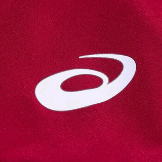 ASICS亚瑟士运动夹克男 夹克速干男式网球梭织夹克  2041A042-001 深红色 L