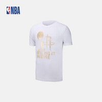 NBA 火箭队 Bring it home 系列 潮流篮球运动短袖T恤 男款 图片色 XL