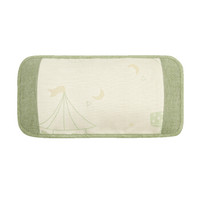 棉花堂婴儿床上用品植物纤维枕席子幼儿园夏季宝宝儿童春秋枕头套 马戏团 50*25cm