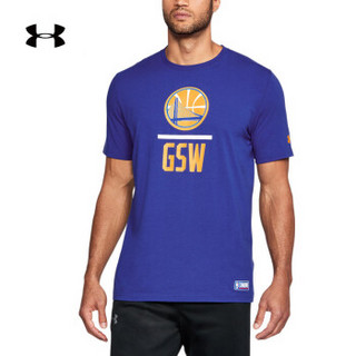 Under Armour 安德玛 UA男子NBA Combine短袖T恤 -1301511 蓝色402 XL