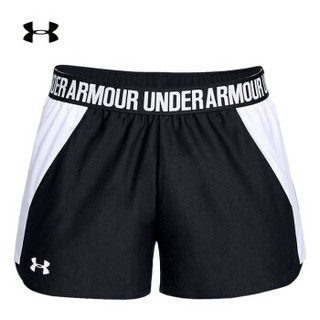 Under Armour 安德玛官方 UA女子 Play Up Short 运动短裤-1292231 黑色042 M