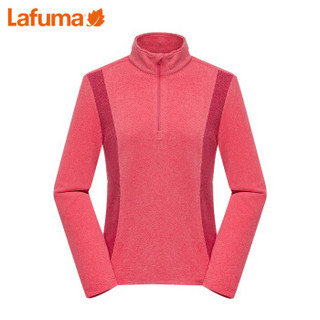 LAFUMA 乐飞叶女士户外徒步旅行轻便保暖套头内搭抓绒衣LFTS8CL80 松石蓝T2 36(160/80A)