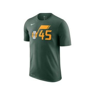 NBA 爵士队 米切尔 Nike Dry 男子运动短袖T恤 AO0951-323 图片色 XL