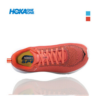 HOKA ONE ONE女琥派训练跑步鞋Hupana Zephyr 透气减震健身运动鞋 杜比红/石榴红 US 7/ 240mm