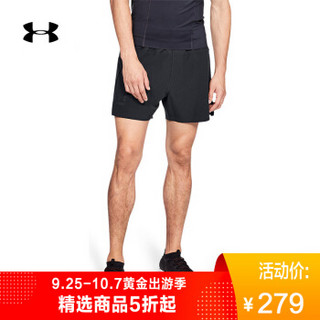 Under Armour 安德玛官方 UA男子Perpetual运动短裤-1320978 黑色001 M