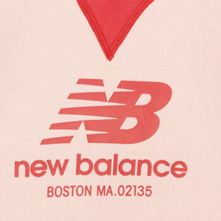 New Balance NB童装 男童女童连帽卫衣 7C84S033/粉色 120cm