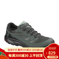 萨洛蒙（Salomon） 男款户外轻便防水徒步鞋OUTline GTX 都市灰404771 UK9.5(44)