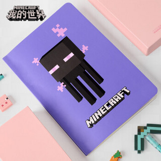 我的世界Minecraft 游戏经典角色笔记本 mc周边记事本日记本学生创意文具本子苦力怕 末影人 末影人款