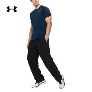 安德玛官方UA Vital Warm Up男子运动长裤Under Armour1239481 黑色001 M