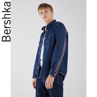 Bershka 巴适卡 06040388400 男士牛仔夹克