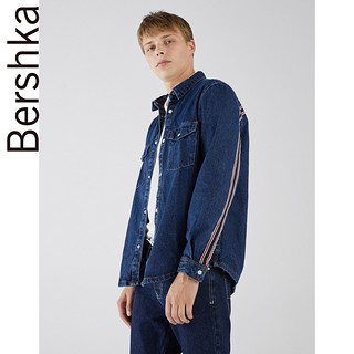 Bershka 巴适卡 06040388400 男士牛仔夹克