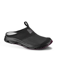 萨洛蒙（Salomon）女款轻便透气恢复鞋RX SLIDE 4.0 W 19新品已并 406733黑色 UK4.5(37 1/3)